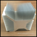 Round Aluminium Extrusion Heat Sink OEM Black Anodized Aluminum Extrusion Heatsink Supplier